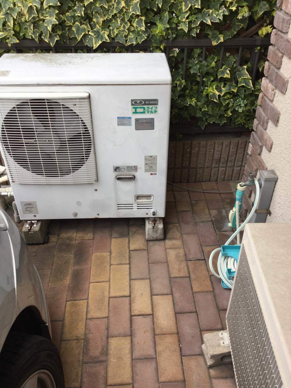 ガスヒートポンプハウジングマルチの交換なら住まいのおたすけ隊ミヨシテック寝屋川へ 寝屋川市のミヨシテック